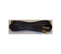 ProSignal Pro Signal - 6.35mm (1/4") Stereo Jack Plug To Plug Lead, 10M Black