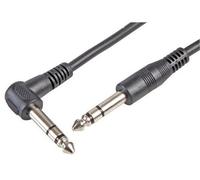 ProSignal Pro Signal - 6.35mm (1/4") Stereo Jack Plug To Plug Lead, 6M Black