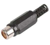 ProSignal Pro Signal - Black Inline Phono Sockets, Pack Of 10