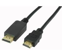 ProSignal Pro Signal - Displayport To Hdmi Cable, 5M Black