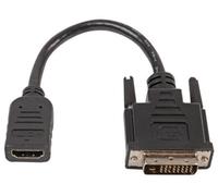 Pro Signal PSG91602 HDMI Female to DVI-D Male Lead, 0.2 m, Black