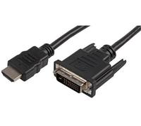 ProSignal Pro Signal - Hdmi Male To Dvi-D Male Lead, 2M Black