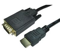 ProSignal Pro Signal - Hdmi To Vga Lead, Gold Plated Connections, 1.8M Black