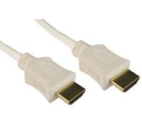 PRO SIGNAL - High Speed 4K UHD HDMI Lead with Ethernet, Male to Male, 3m White