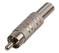 ProSignal Pro Signal - Nickel Plated Phono Plug, 6mm