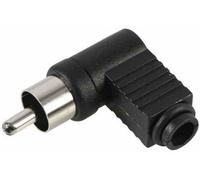 ProSignal Pro Signal - Plug Audio Phono Right Angle Black, 10 Pack