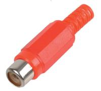 ProSignal Pro Signal - Red Inline Phono Sockets, Pack Of 10