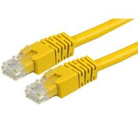 ProSignal Pro Signal - Rj45 Male To Male Cat6 Utp Ethernet Patch Lead, 0.5M Yellow