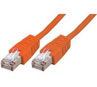 ProSignal Pro Signal - Rj45 To Rj45 Cat5E S/ftp Ethernet Patch Lead 15M Orange