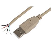 PRO SIGNAL PSG90008 USB 1.1 A Plug to Bare End Lead, 3m