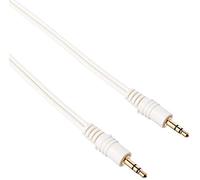PROSIGNAL PSG02885 3.5mm Stereo Jack Plug to Plug Lead, 5m White