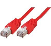PROSIGNAL PSG91666 RJ45 to RJ45 Cat5e S/FTP Ethernet Patch Lead 2m Red