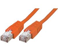 PROSIGNAL PSG91698 RJ45 to RJ45 Cat5e S/FTP Ethernet Patch Lead 20m Orange