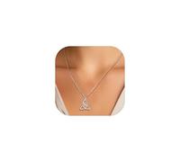PROSILVER Sterling Silver Necklace for Women - Celtic Motherhood Knot Pendant with Adjustable Chain - Celtic Infinity Love Jewelry with Gift Box