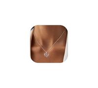 PROSILVER Sterling Silver Necklace for Women - Heart Celtic Knot Pendant with Adjustable Chain S925 Celtic Infinity Love Jewelry with Gift Box