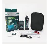 Pro'sKit Network Cable Tester MT-7076 LCD Ethernet Cable Tester & Probe Kit Analog/Digital Dual Mode Li-ion Battery, Ethernet Tester with NCV, PoE Cable Tracer(MT-7076)