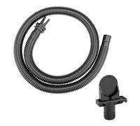 PROSOCOOL 11830 Spa Cover Inflation Hose, PVC, Black, 1 pc | Portable Spa Tub Inflate Tube with 12773 Pump Adapter, Black