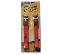 ProSolve Warrior Ratchet Straps 1 Ton (Pack of 2) ProSolve Warrior 5m Ratchet Straps 1 Ton (Pack of 2)