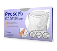 Prosorb Super Absorbent Disposable Sick/Vomit Bags Pack of 20