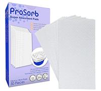 Prosorb Super Absorbent Pads for Bedside Commode Liners Pack of 50