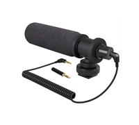 ProSound Shotgun Microphone Super Cardioid Electret Condenser 3.5mm Jack Cold Shoe Mount