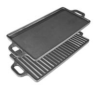 ProSource Grill Griddle, Metal, Black, 20 by 9-Inch