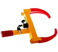 ProSource hg-1110-clamp Heavy Duty Anti-Theft Tire Wheel Clamp Lock, Yellow/Red, 21" x 6" x 2"