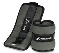 ProsourceFit Ankle, Wrist, Arm, and Leg Weights for Men and Women, Set of 2, 2lb each, Gray