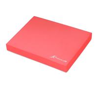 ProsourceFit Exercise Balance Pad - Large Cushioned Non-Slip Foam Mat & Knee Pad for Fitness, Stability Training, Physical Therapy, Yoga 15"x19", Red