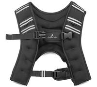 ProsourceFit Exercise Weighted Training Vest - 20lb, black