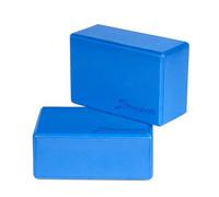 ProsourceFit Foam Yoga Blocks, High Density EVA Yoga Bricks 4”x 6” x 9” (Set of 2), Blue