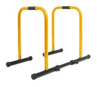 ProsourceFit Dip Stand Station, Heavy Duty Ultimate Body Press Bar with Safety Connector for Tricep Dips