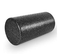 ProsourceFit High Density Foam Rollers 12 - inches Long, Firm Full Body Athletic Massage Tool for Back Stretching, Yoga, Pilates, Post Workout Muscle Recuperation, Black