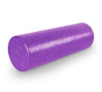 ProsourceFit High Density Foam Rollers 18 - inches Long, Firm Full Body Athletic Massager for Back Stretching, Yoga, Pilates, Post Workout Trigger Point Release, Purple