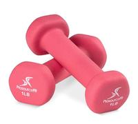 ProsourceFit Neoprene Dumbbell Coated for Non-Slip Grip, 1 lb