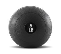 ProsourceFit Slam Medicine Ball, Classic Dead Weight Balls for Strength and Conditioning Exercises, Cardio and Core Workouts, 5lb, Black