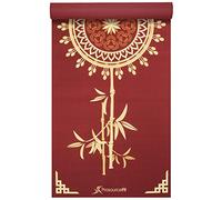 ProsourceFit Tao Yoga Mat 3/16" (5mm) Thick Workout Surface with Exclusive Printed Designs for Stylish Comfort, Stability, and Balance; Non-Slip Option for Yoga and Pilates