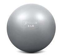 ProsourceFit Weighted Toning Exercise Balls for Pilates, Yoga, Strength Training and Physical Therapy, 2 lb to 8 lb, Color Coded