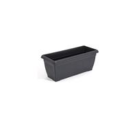 Prosper Plast DTT700-S433 70 x 30 x 27.7 cm "Terra" Flowerpot - Anthracite
