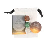 Prosperity Crystal Kit - Financial Abundance Stones, Money Magnet Crystals, Wealth Attraction Gems - Success Manifestation Set - Riches & Prosperity Crystals - Wealth & Abundance Healing Crystal Set