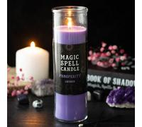 Prosperity Lavender Spell Candle For Abundance & Growth