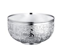 Prosperity Metal Treasure Bowl Feng Shui Decorative Desktop Decoration Ritual Bowl for wealth accumulation and positive energy enhancement