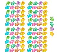 ProsperLink 100Pcs Glow in Dark Miniature Sea Animal Cute Mini Turtles Creative Small Animals Figures for Fairy Garden Aquarium Decor