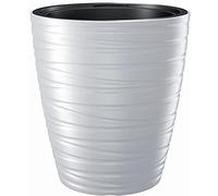 Prosperplast 16L Maze Plastic Plant Pot in White (L) x 29.6 (W) x 32.9 (H) cm