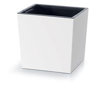Prosperplast Flower Pot, White, 29,5 cm x 29,5 cm x 29 cm [LxBxH]