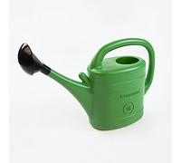 Prosperplast 8L Green Plastic Watering Can w/Black Rose Head For Delicate Jobs Small Plants