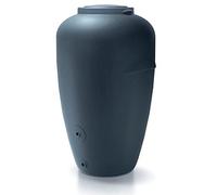 Prosperplast Aqua Can Rain Water Barrel, 440 L, Aquacan, Plastic, Anthracite, 82 (L) x 76 (W) x 126 (H) cm