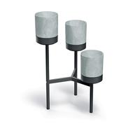 Flower Plant Stand with Pots White Concrete Industrial Loft Design Decorative UK
