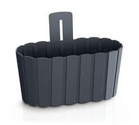 Prosperplast Boarddee Wall Pot 3.3 L Dimensions 274 x 150 x 202 mm Anthracite, Charcoal, 3,3 L