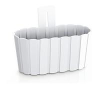 Prosperplast Boardee Wall Pot 3.3 L Dimensions 274 x 150 x 202 mm White, 3,3 L